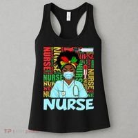 Black Nurse Black History Juneteenth Melanin Women's Tank Top thumb 3