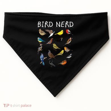 Bird Nerd USA-Made Doggie Bandana