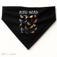 Bird Nerd USA-Made Doggie Bandana thumb 0