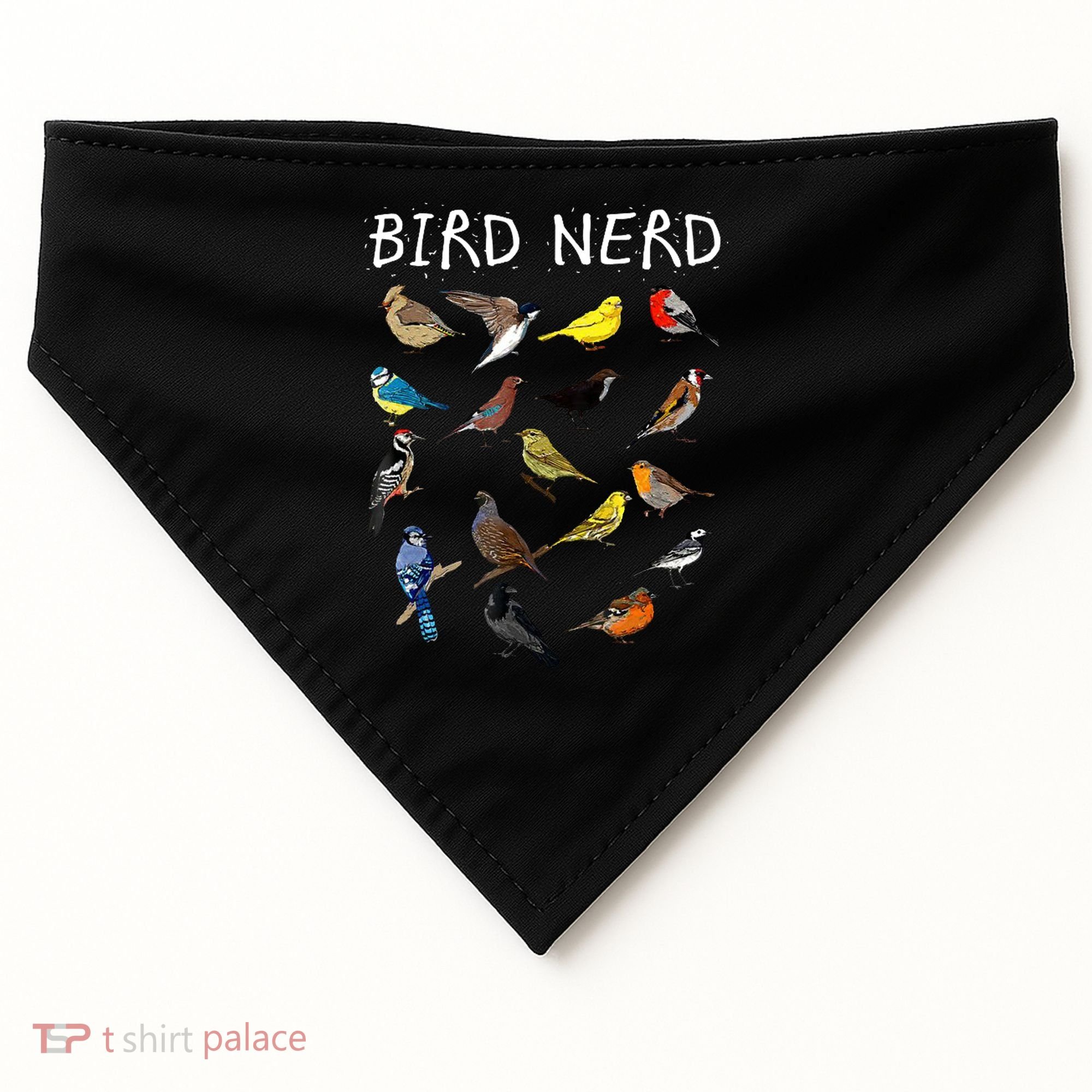 Bird Nerd USA-Made Doggie Bandana