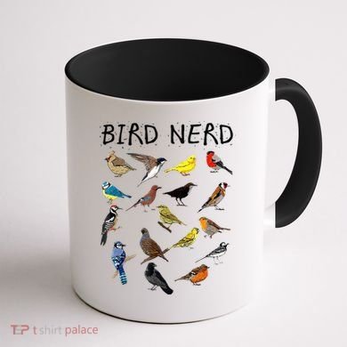 Bird Nerd Coffee Mug back