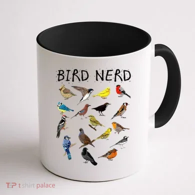 Bird Nerd Coffee Mug back