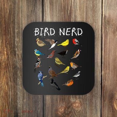 Bird Nerd Coaster