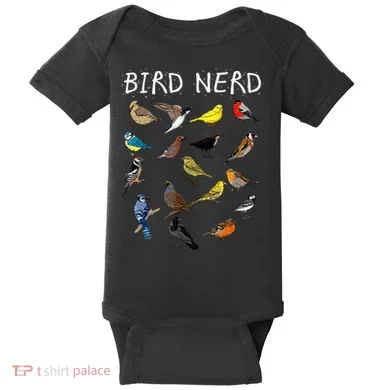 Bird Nerd Baby Bodysuit