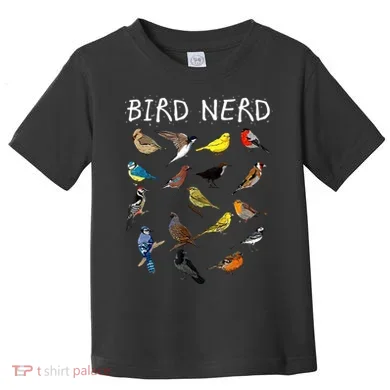 Bird Nerd Toddler T-Shirt