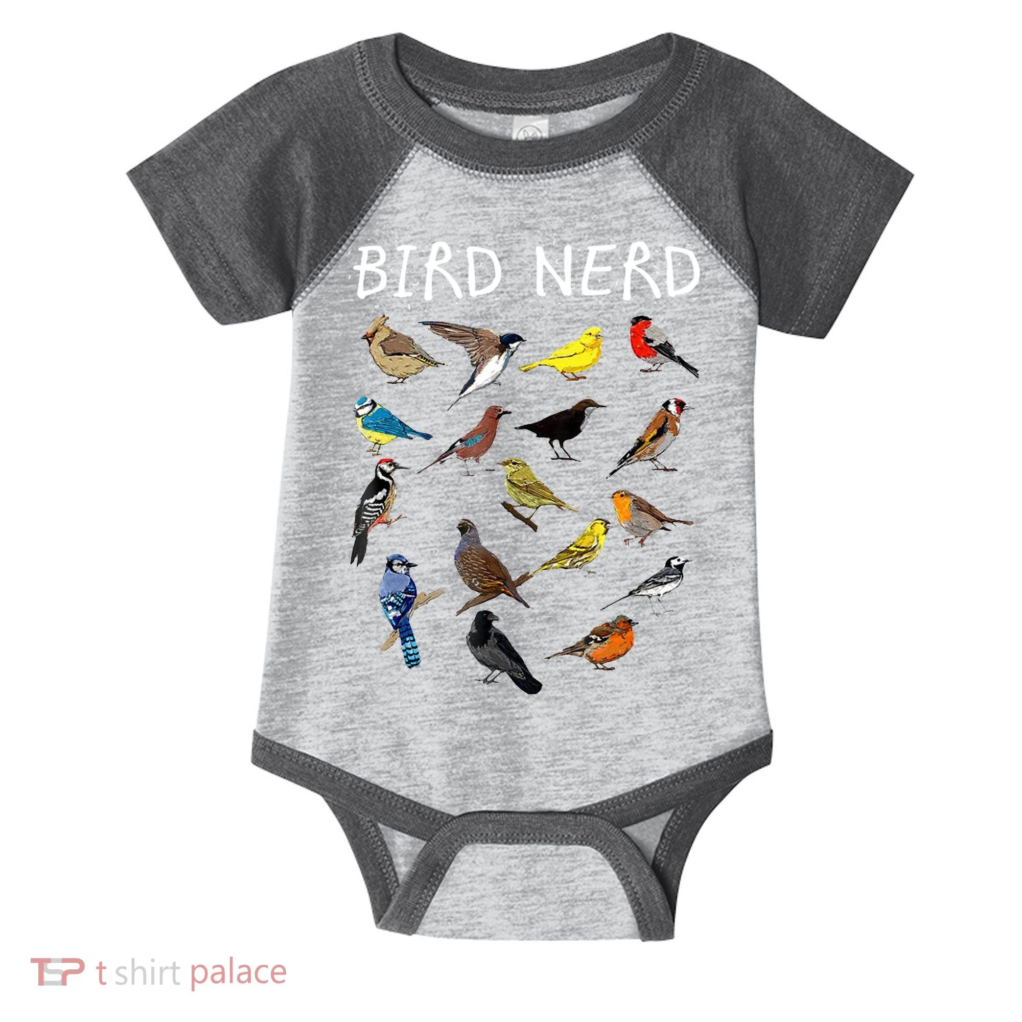 Bird Nerd Infant Baby Jersey Bodysuit
