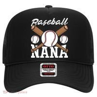 Baseball Nana Batter Sport Baseball Player Grandma Baseball Hat thumb 0