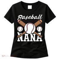 Baseball Nana Batter Sport Baseball Player Grandma Baseball Women's T-Shirt thumb 0