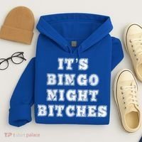 Bingo Night Bitches Bingo Lover Player Game Night Funny Gift Hoodie thumb 4