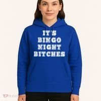 Bingo Night Bitches Bingo Lover Player Game Night Funny Gift Hoodie thumb 5