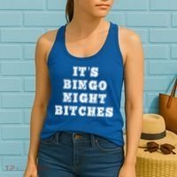 Bingo Night Bitches Bingo Lover Player Game Night Funny Gift Women's Tank Top thumb 2
