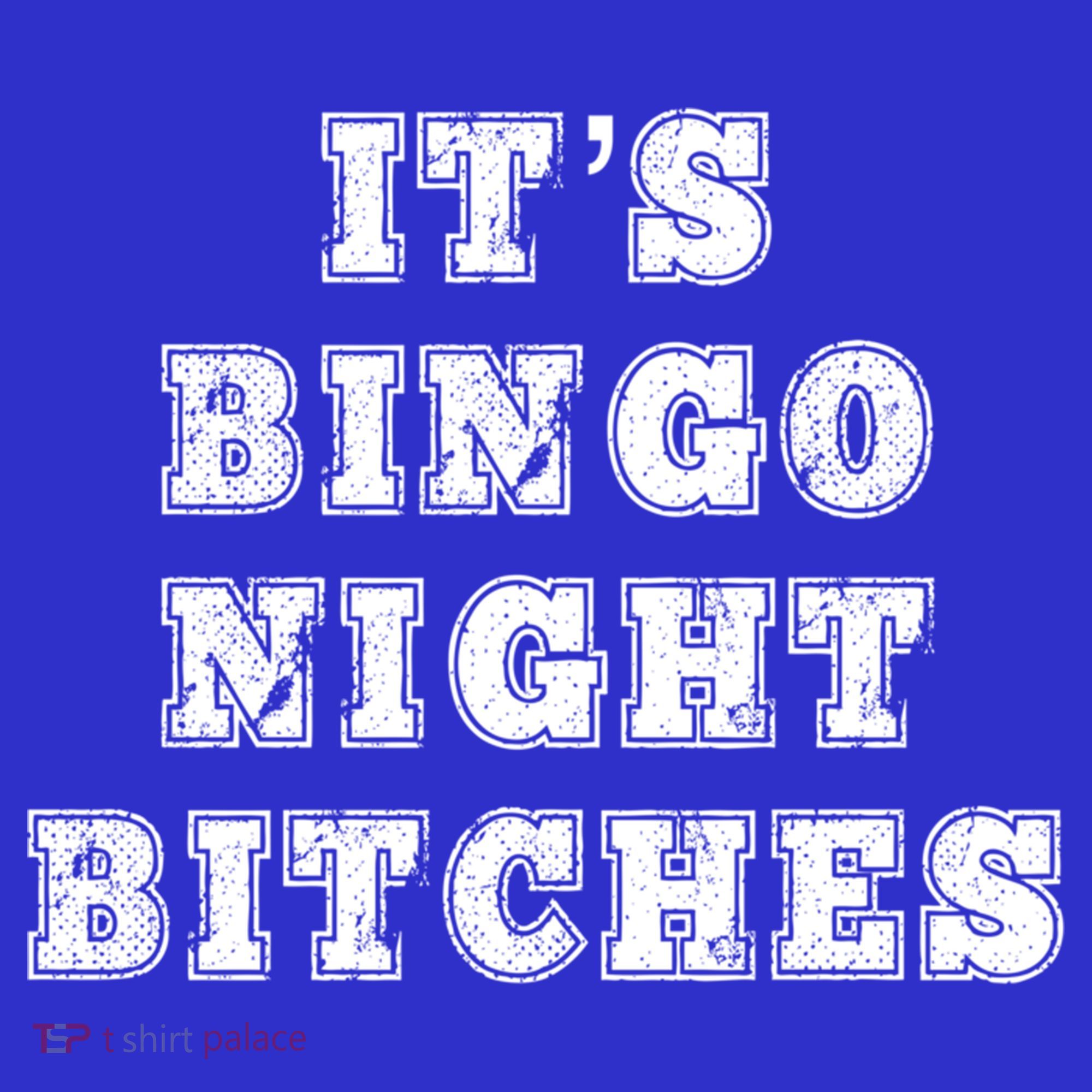 Bingo Night Bitches Bingo Lover Player Game Night Funny Gift Women's Tank Top