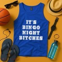 Bingo Night Bitches Bingo Lover Player Game Night Funny Gift Tank Top thumb 4