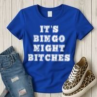 Bingo Night Bitches Bingo Lover Player Game Night Funny Gift Women's T-Shirt thumb 3