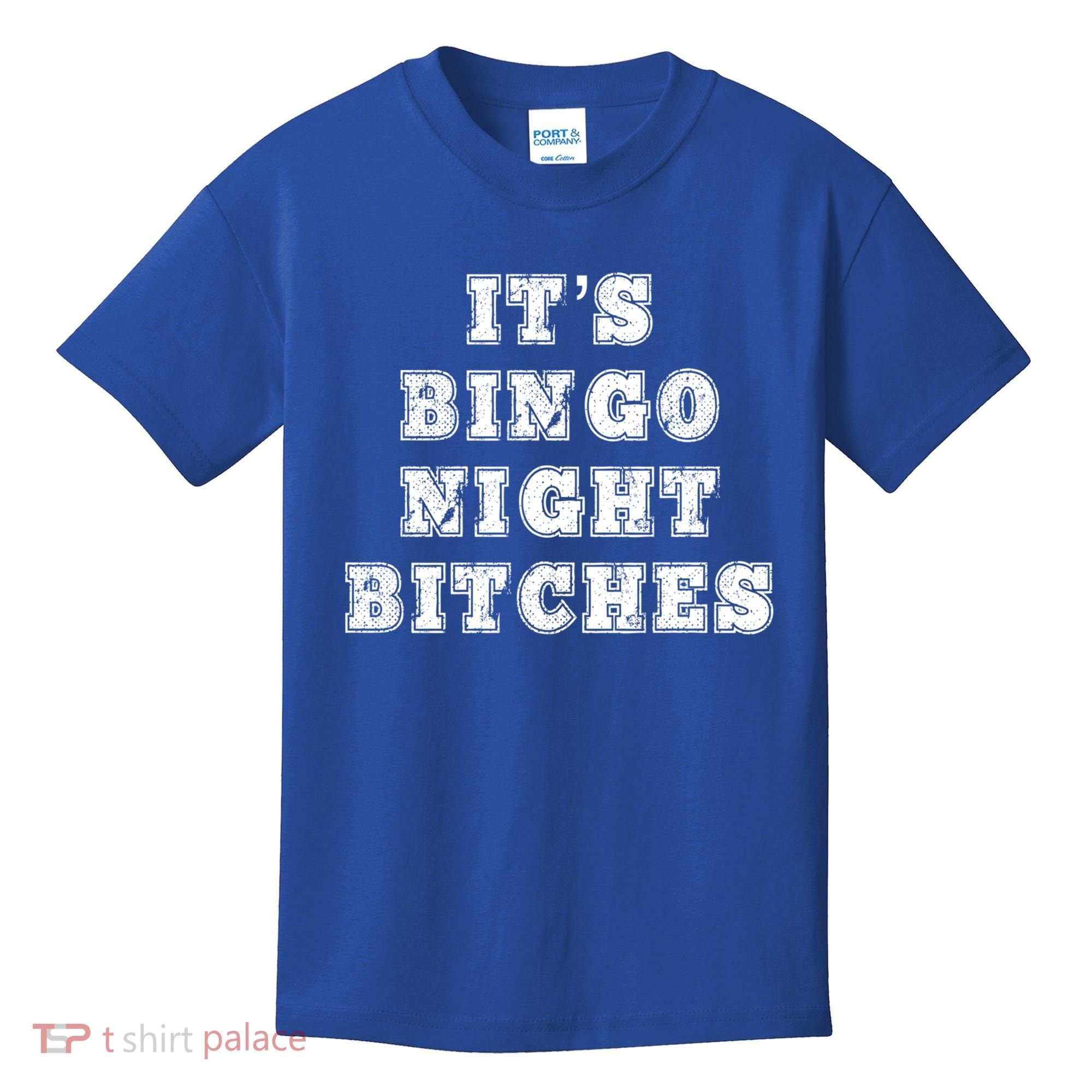 Bingo Night Bitches Bingo Lover Player Game Night Funny Gift Kids T-Shirt