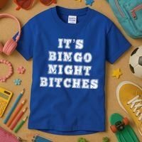 Bingo Night Bitches Bingo Lover Player Game Night Funny Gift Kids T-Shirt thumb 3