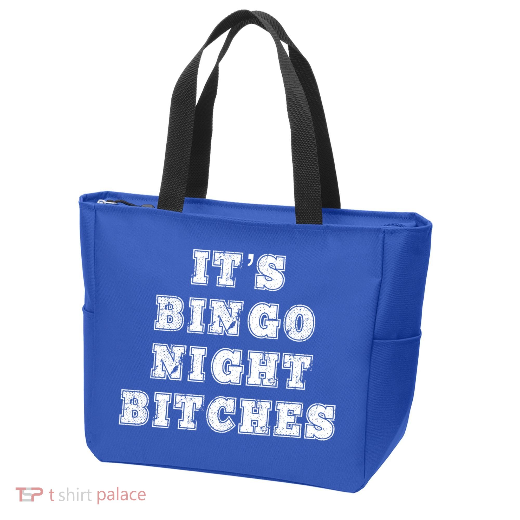 Bingo Night Bitches Bingo Lover Player Game Night Funny Gift Tote Bag