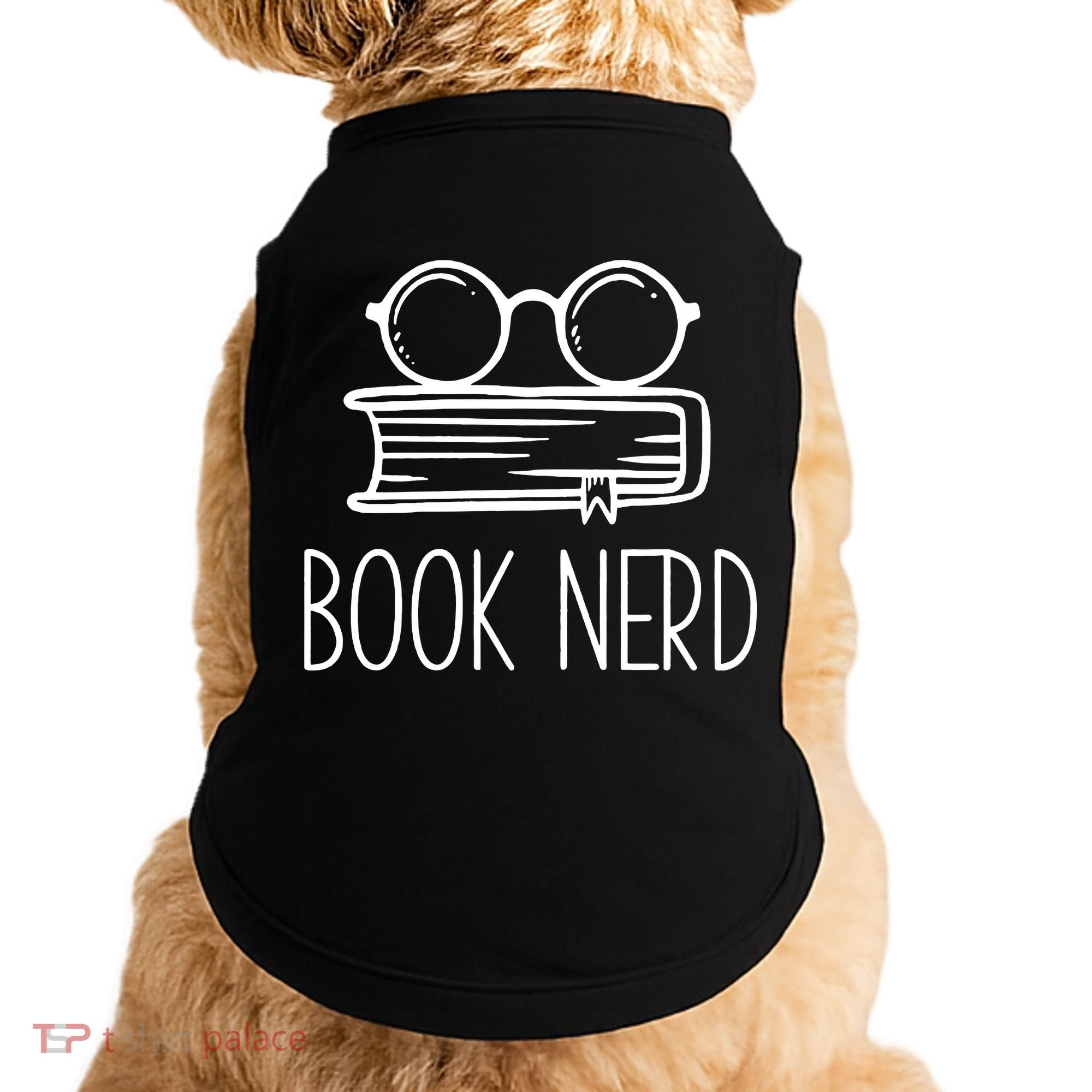 Book Nerd Doggie Tank