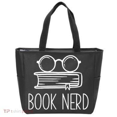 Book Nerd Tote Bag