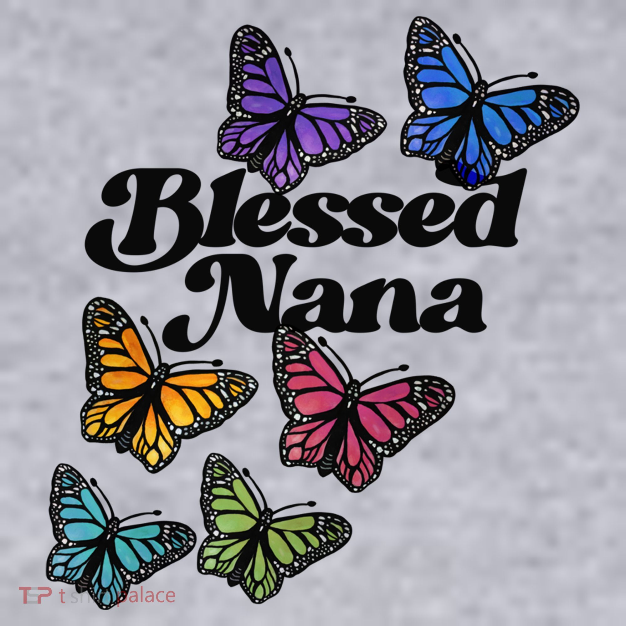 Blessed Nana Beautiful Grandparents Day Gift Women's Sweatshirt