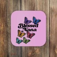 Blessed Nana Beautiful Grandparents Day Gift Coaster thumb 0