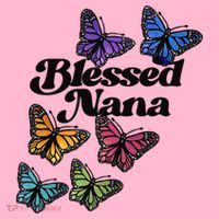 Blessed Nana Beautiful Grandparents Day Gift Coaster thumb 2