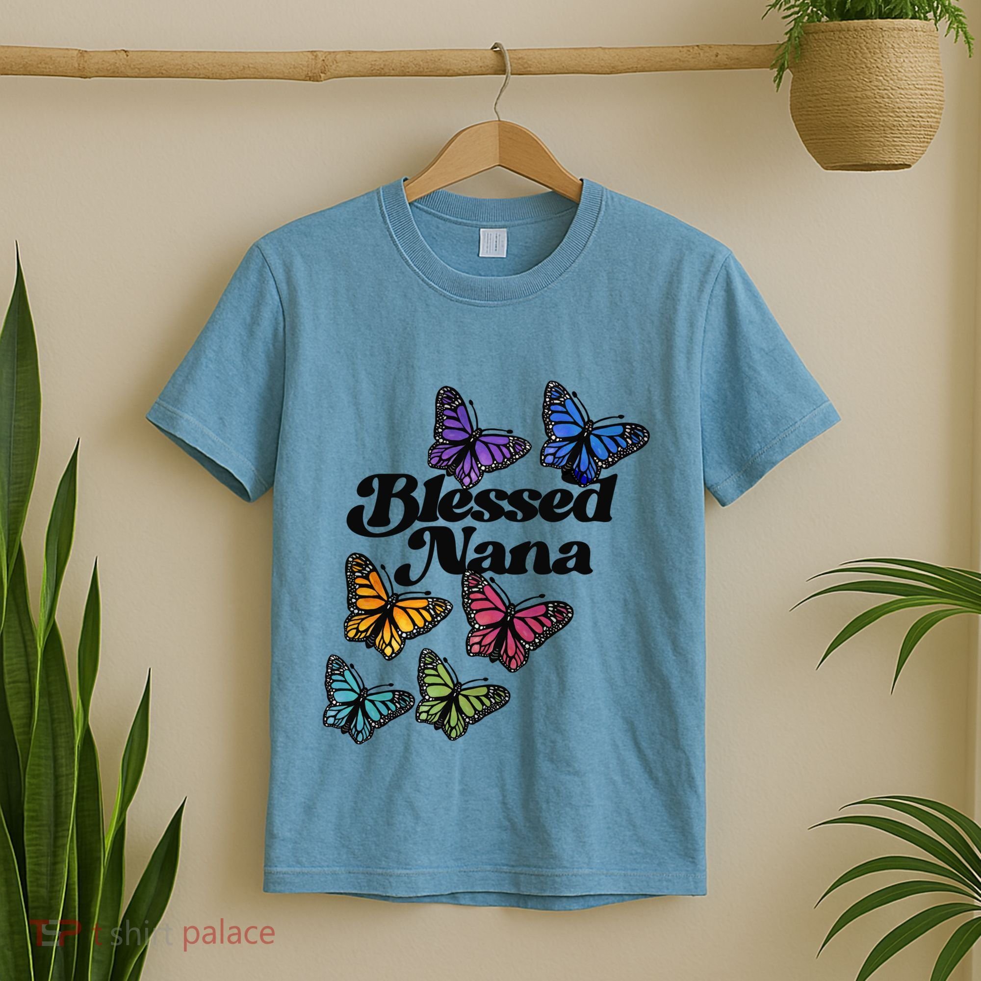 Blessed Nana Beautiful Grandparents Day Gift T-Shirt