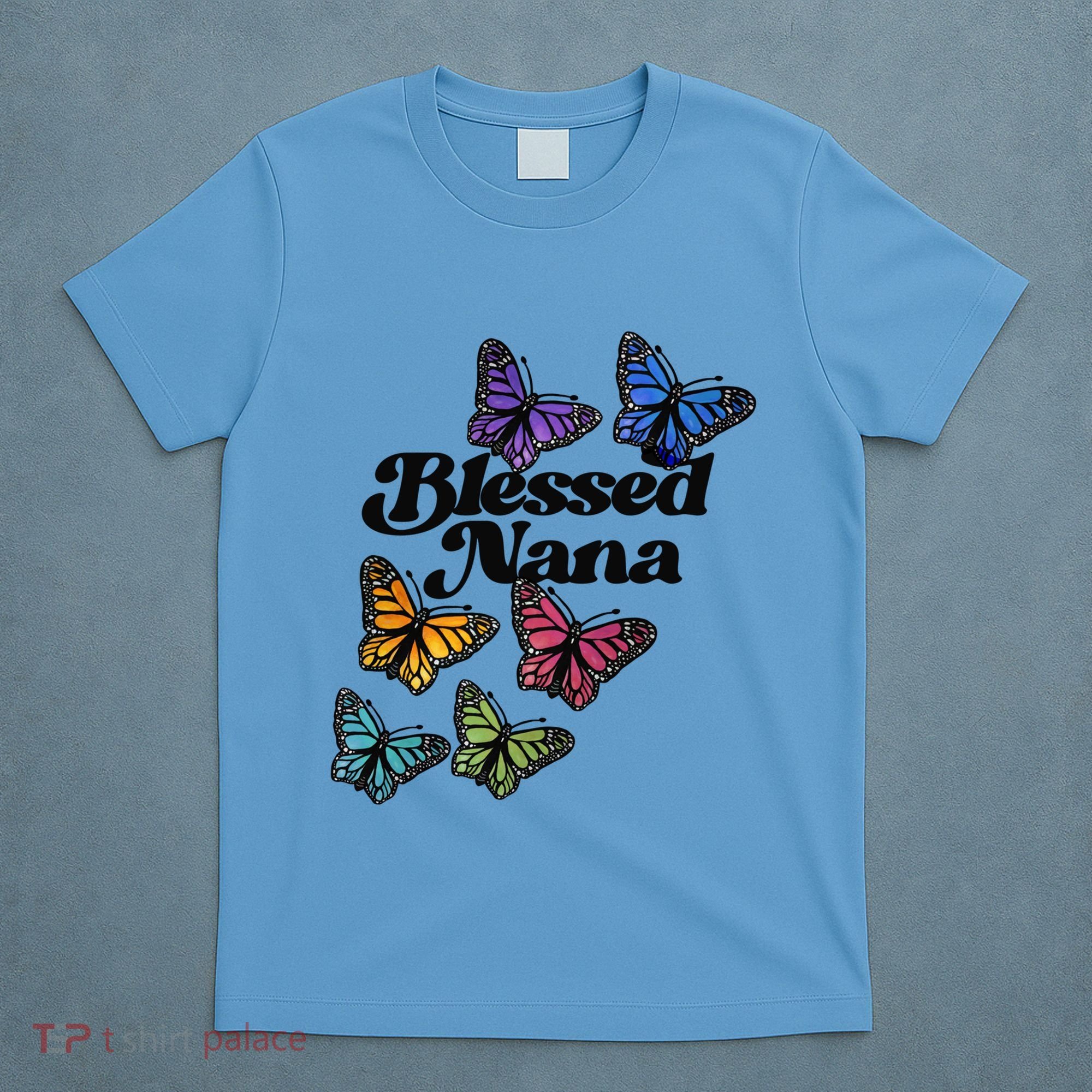 Blessed Nana Beautiful Grandparents Day Gift T-Shirt