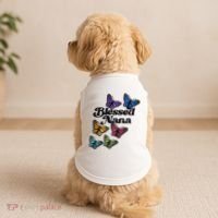 Blessed Nana Beautiful Grandparents Day Gift Doggie Tank thumb 2