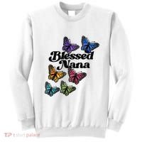 Blessed Nana Beautiful Grandparents Day Gift Sweatshirt thumb 0
