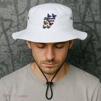 Blessed Nana Beautiful Grandparents Day Gift Bucket Hat thumb 2