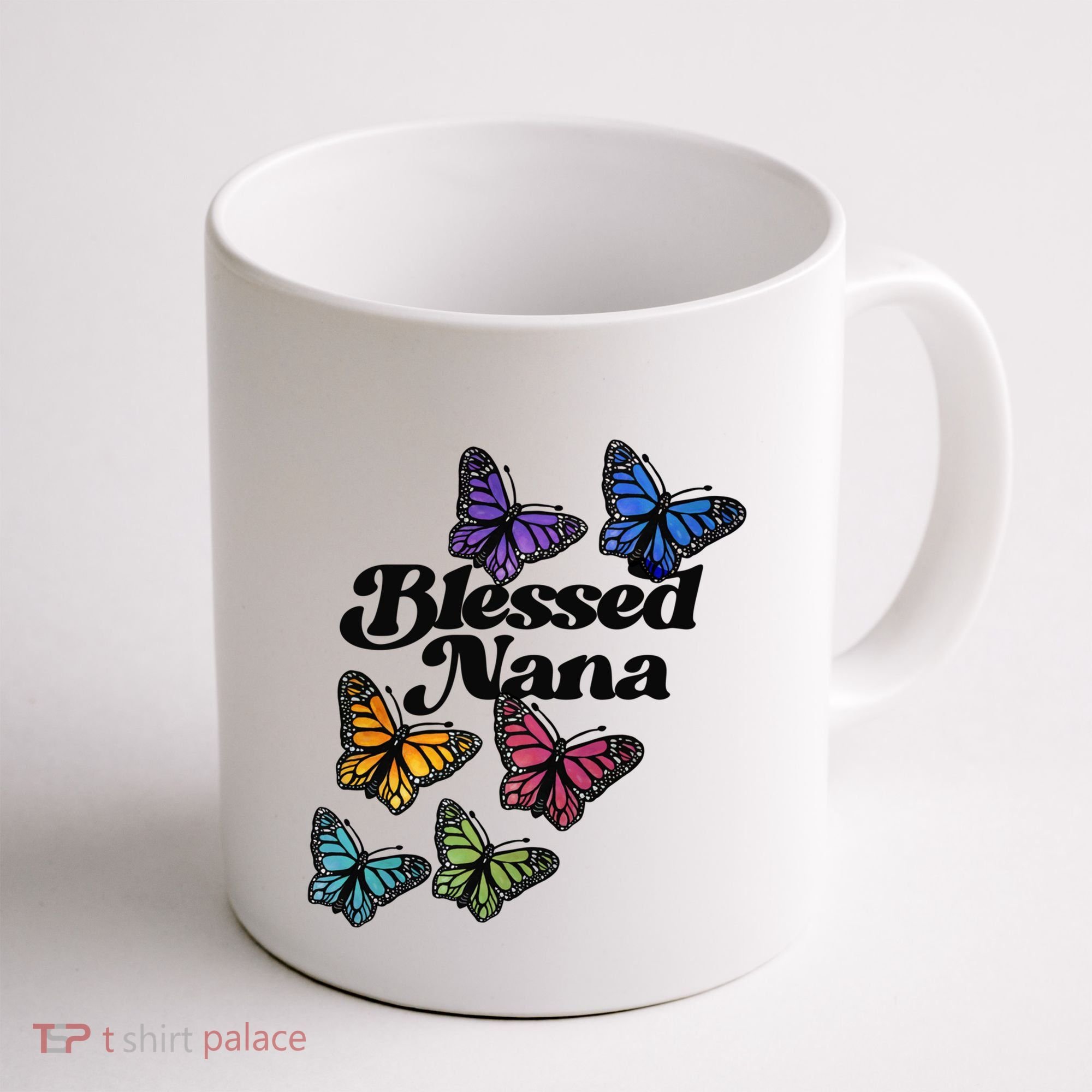 Blessed Nana Beautiful Grandparents Day Gift Coffee Mug
