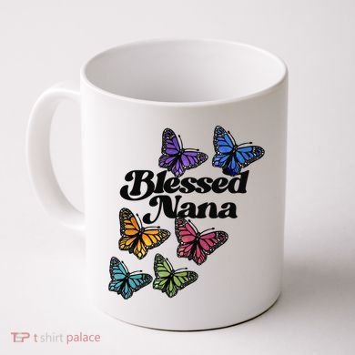 Blessed Nana Beautiful Grandparents Day Gift Coffee Mug