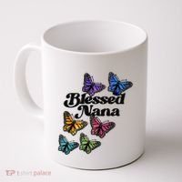 Blessed Nana Beautiful Grandparents Day Gift Coffee Mug thumb 0