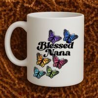 Blessed Nana Beautiful Grandparents Day Gift Coffee Mug thumb 2