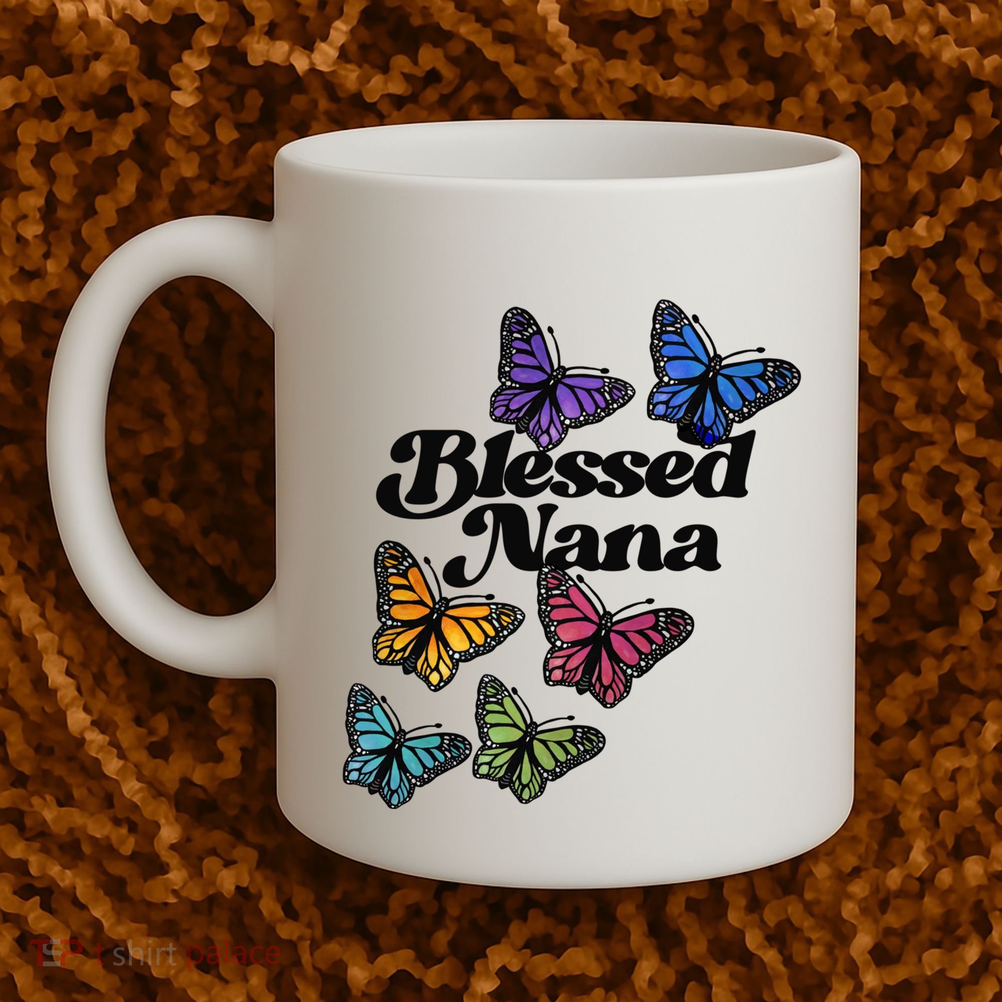 Blessed Nana Beautiful Grandparents Day Gift Coffee Mug