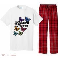 Blessed Nana Beautiful Grandparents Day Gift Pajama Set thumb 0