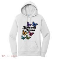 Blessed Nana Beautiful Grandparents Day Gift Women's Hoodie thumb 0