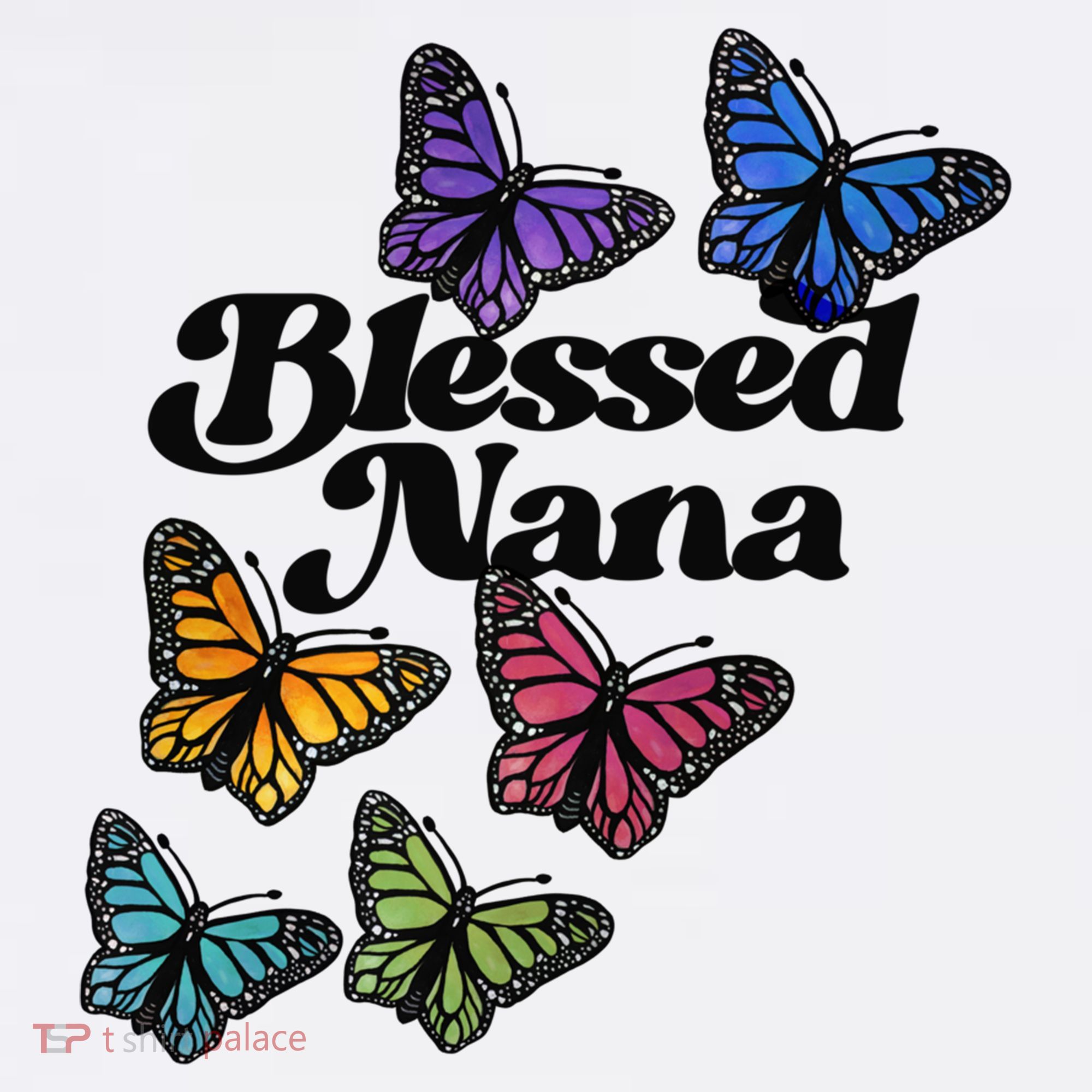 Blessed Nana Beautiful Grandparents Day Gift Women's Hoodie