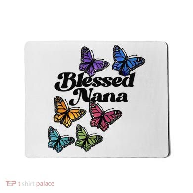Blessed Nana Beautiful Grandparents Day Gift Mousepad