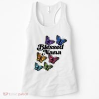 Blessed Nana Beautiful Grandparents Day Gift Women's Tank Top thumb 0