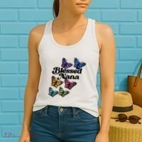 Blessed Nana Beautiful Grandparents Day Gift Women's Tank Top thumb 2