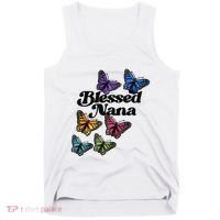 Blessed Nana Beautiful Grandparents Day Gift Tank Top thumb 0