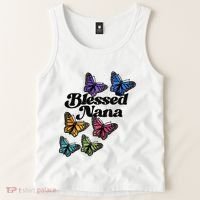 Blessed Nana Beautiful Grandparents Day Gift Tank Top thumb 2