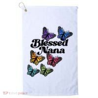 Blessed Nana Beautiful Grandparents Day Gift Golf Towel thumb 0