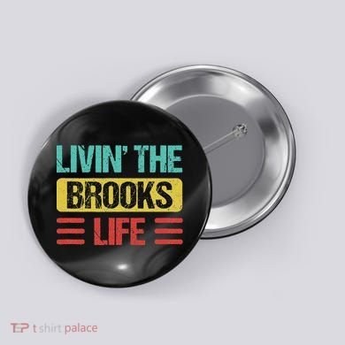 Brooks Name Button
