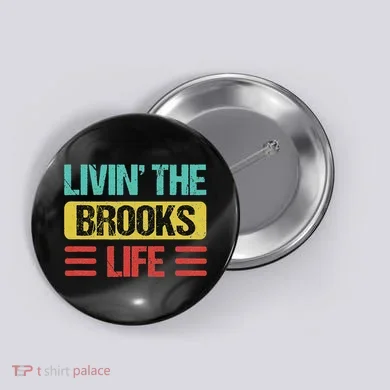 Brooks Name Button