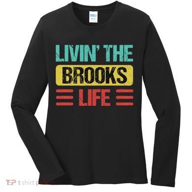 Brooks Name Women's Long Sleeve Shirt