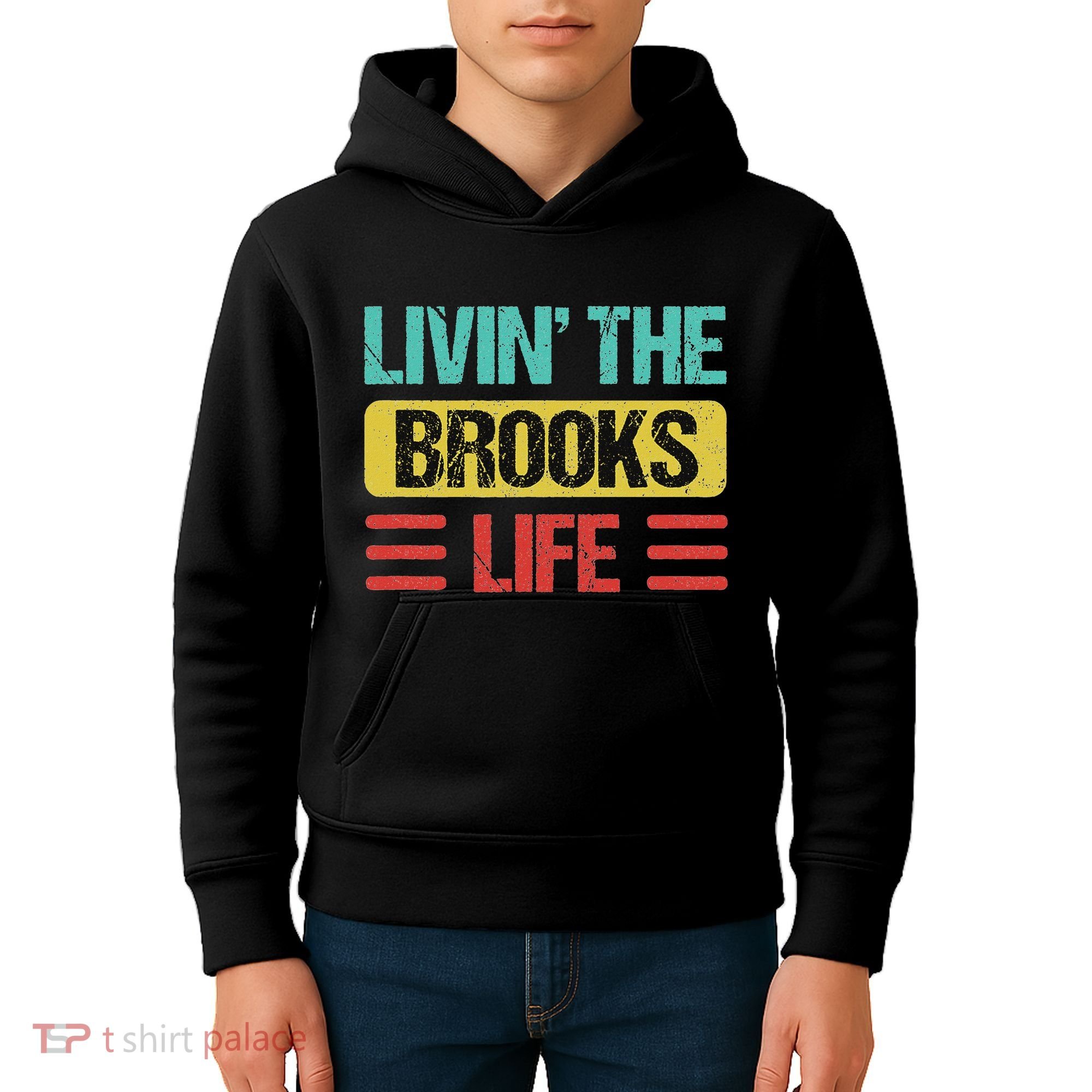 Brooks Name Kids Hoodie