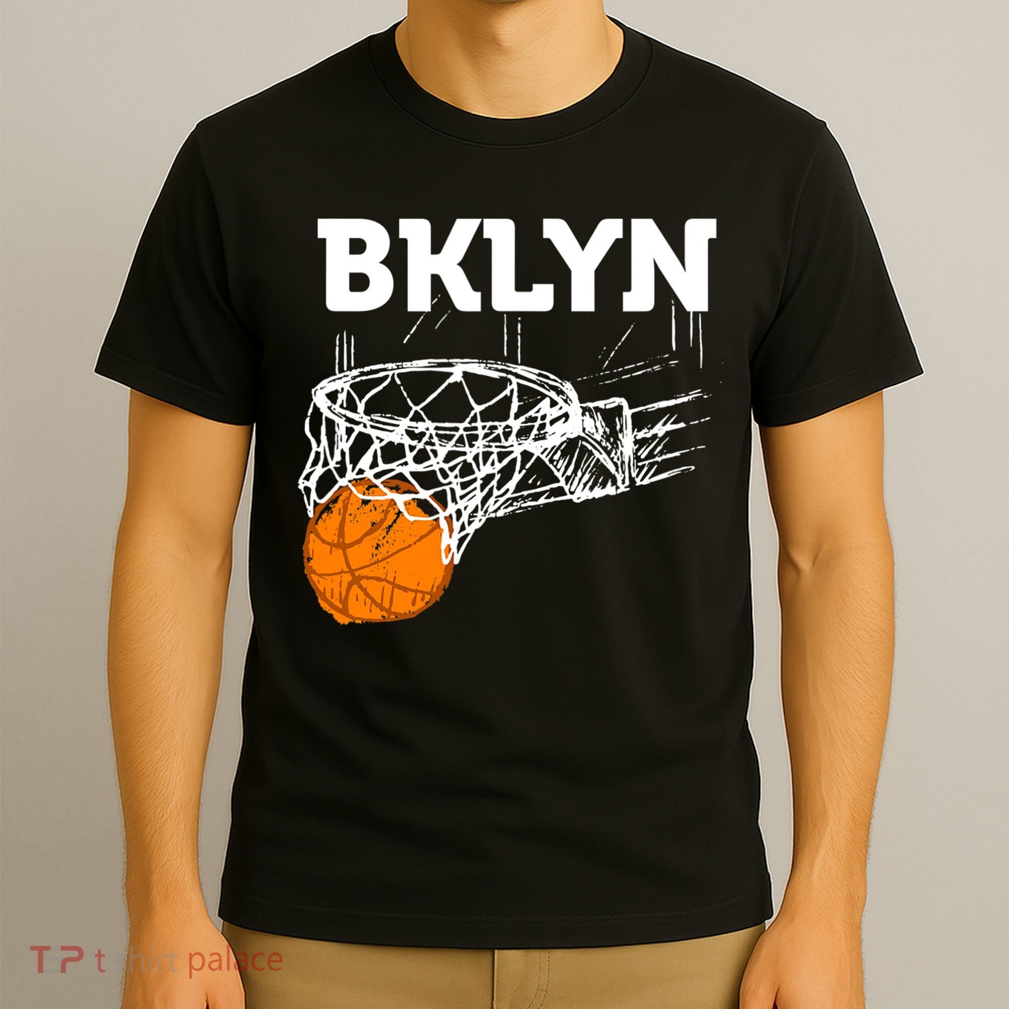 Brooklyn NYC Basketball Net Gift Funny New York City T-Shirt